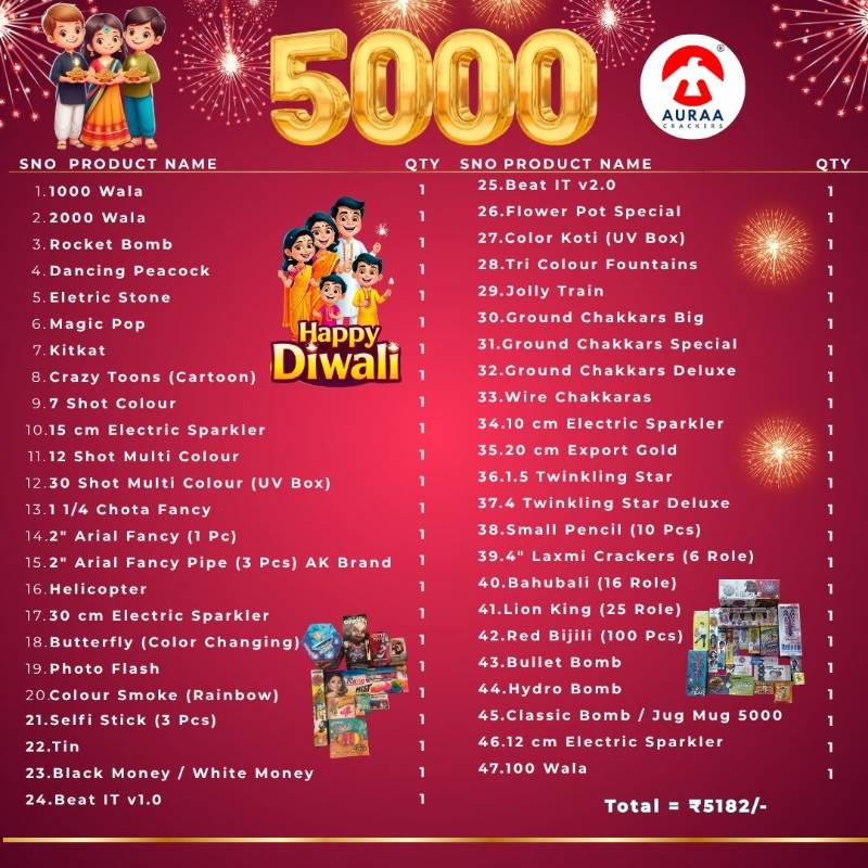 5K FAMILY COMBO PACK